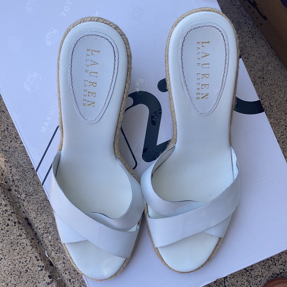 Ralph lauren platforms shoes